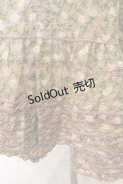 画像3: WONDERFUL WORLD / 白つめ草タブリエ  ピンク O-26-02-24-048-LO-OP-IG-OS