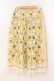 画像4: Jane Marple Dans Le Salon / Winter leafエアリースカート M イエロー系 O-26-02-24-005-JM-SK-OW-OS (4)