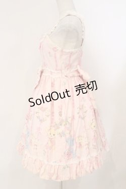 画像5: BABY,THE STARS SHINE BRIGHT / なかよしくみゃちゃんソフィージャンパースカート  ストロベリームース O-26-02-24-054-BA-OP-OW-OS