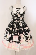 画像1: Angelic Pretty / Dream Fantasyジャンパースカート  クロ O-26-02-24-055-AP-OP-OW-OS (1)