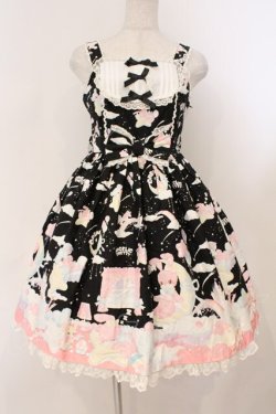 画像1: Angelic Pretty / Dream Fantasyジャンパースカート  クロ O-26-02-24-055-AP-OP-OW-OS