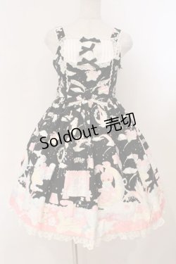 画像1: Angelic Pretty / Dream Fantasyジャンパースカート  クロ O-26-02-24-055-AP-OP-OW-OS