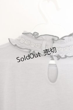 画像4: axes femme / ブラウス風プルオーバー M グレー O-26-02-24-1029-AX-TO-IG-OS