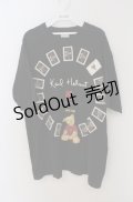 Karl Helmut / カールくんTシャツ L ブラック O-26-02-24-1037-EL-TS-IG-OS