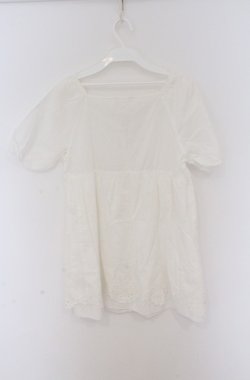 画像5: INGEBORG / カットワークレースブラウスチュニック  オフ O-26-02-24-1041-LO-BL-IG-OS