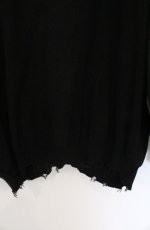 画像5: Candy Stripper / 秋元梢コラボ MA-1 SLEEVE KNIT CARDIGAN カーディガン 2 ブラック O-26-02-24-1042-PU-TO-YM-ZT284 (5)