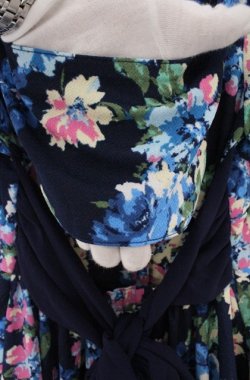 画像4: LIZ LISA / 花柄ストレッチシャツワンピース 0 アオ O-26-02-24-1043-LO-OP-YM-OS