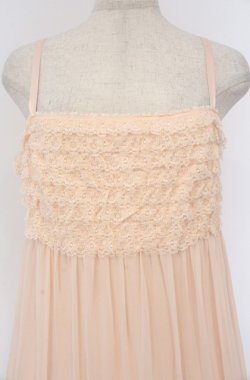 画像2: JESUS DIAMANTE / メアリーローズワンピース 42 ピンク O-26-02-24-1046-JE-OP-OW-OS