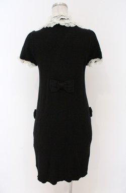 画像5: JESUS DIAMANTE / 丸襟ニットワンピース 40 クロ O-26-02-24-1047-JE-TO-OW-OS