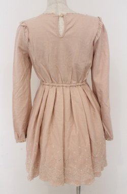 画像5: LIZ LISA / カットングレースウールワンピース 0 ピンクベージュ O-26-02-24-1052-LO-OP-YM-OS