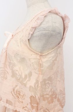 画像3: LIZ LISA / ローズジャガード重ね風ワンピース 0 ピンクｘシロ O-26-02-24-1053-LO-OP-YM-OS