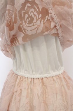 画像6: LIZ LISA / ローズジャガード重ね風ワンピース 0 ピンクｘシロ O-26-02-24-1053-LO-OP-YM-OS