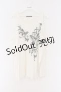PEACE NOW / バタフライptオフショルカットソー M ホワイト O-26-02-24-1007-PU-TO-OW-OS