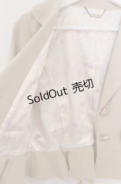 画像3: LIZ LISA / リボン付きショートジャケット 0 ベージュ O-26-02-24-1069-LO-JA-YM-OS