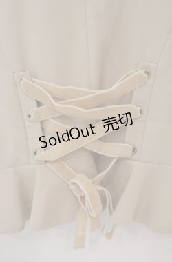 画像5: LIZ LISA / リボン付きショートジャケット 0 ベージュ O-26-02-24-1069-LO-JA-YM-OS