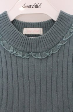 画像2: LIZ LISA / ニットベスト 0 グリーン O-26-02-24-1070-LO-TO-YM-OS