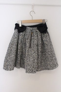 画像3: LIZ LISA / ウエストリボンツイードスカート F グレーｘネイビー O-26-02-24-1073-LO-SK-YM-OS