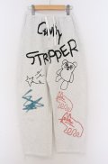 Candy Stripper / GRAFFITI PRINT PANTS パンツ F グレー O-26-02-24-1075-PU-PA-YM-OS