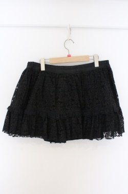 画像3: MARBLE / 総レースミニスカート  ブラック O-26-02-24-1009-GO-SK-OW-OS