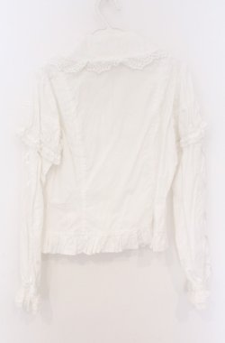 画像5: Angelic Pretty / クラシックブラウス【旧タグ】  シロ×シロ O-26-02-24-1013-AP-BL-IG-OS