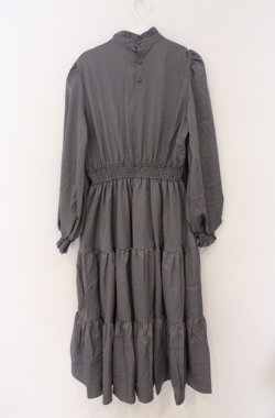 画像4: m petit by misako / AM＊レースティアードワンピース M グレー O-26-02-24-1015-LO-OP-IG-OS