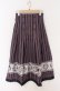 画像1: axes femme / ディズニーヴィランズ/スカート M ワイン O-26-02-24-1016-AX-SK-IG-OS (1)