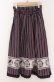 画像4: axes femme / ディズニーヴィランズ/スカート M ワイン O-26-02-24-1016-AX-SK-IG-OS (4)