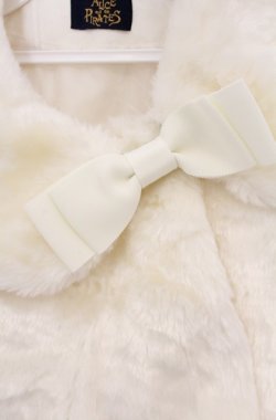 画像3: ALICE and the PIRATES / A/Pロゴジャガードファーケープ  アイボリー O-26-02-24-1017-PA-JA-IG-OS