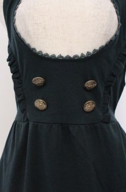 画像2: axes femme / カット吊りスカート M グリーン O-26-02-24-1020-AX-OP-IG-OS