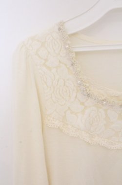 画像2: axes femme / HOT femmeインナープルオーバー M アイボリー O-26-02-24-1023-AX-TO-IG-OS