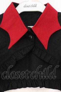画像2: black shamrock / プリティデーモンボレロ  クロ×アカ O-26-02-24-001-PU-TO-OW-OS