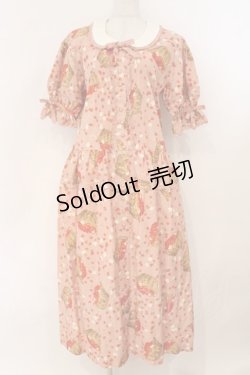 画像1: PINK HOUSE / いちごバスケットワンピース  ピンク O-26-02-24-063-LO-OP-IG-OS