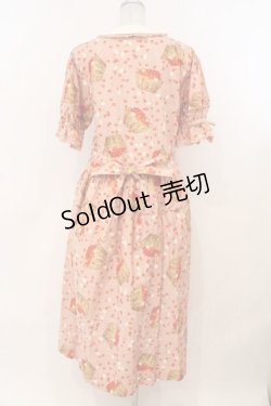 画像5: PINK HOUSE / いちごバスケットワンピース  ピンク O-26-02-24-063-LO-OP-IG-OS