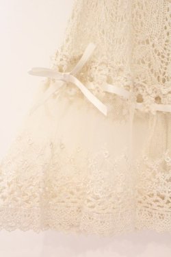 画像2: axes femme / 鍵編みケープ M オフシロ O-26-02-24-075-AX-TO-IG-OS