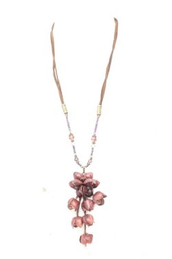 画像2: LOLITA他 / モチーフコードネックレス  ブラウン系 O-26-02-24-2049-PU-AC-IG-OS