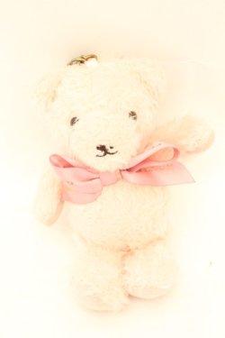 画像1: Maison de FLEUR / SAKURAフルールベアチャーム  ピンク O-26-02-24-2008-LO-ZA-OW-OS