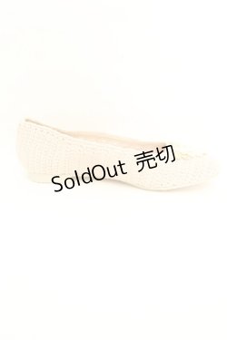 画像5: PINK HOUSE / モチーフつき編みシューズ M ピンク O-26-02-24-2078-LO-SH-IG-OS