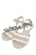axes femme / はしごレースサンダル M ブラウン O-26-02-24-2079-AX-SH-IG-ZTK036