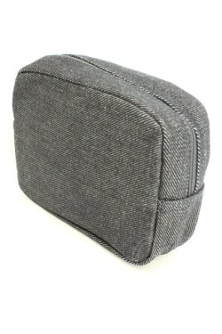 画像2: PINK HOUSE / フラワー刺繍デニムポーチ  インディゴ O-26-02-24-2082-LO-ZA-IG-OS