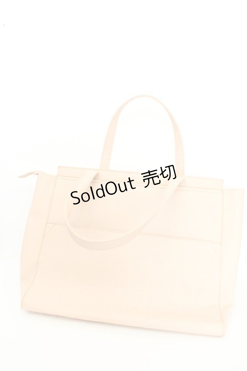 画像2: axes femme / 蝶モチーフ使いA4トートバッグ  ピンク O-26-02-24-2088-AX-BG-OW-ZTK033 (2)
