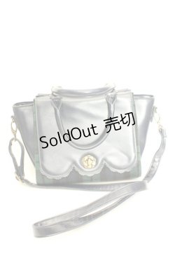 画像2: axes femme / ダブルフェイス2WAYバッグ  ネイビー O-26-02-24-2090-AX-BG-OW-OS