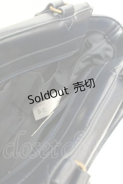 画像3: axes femme / ダブルフェイス2WAYバッグ  ネイビー O-26-02-24-2090-AX-BG-OW-OS