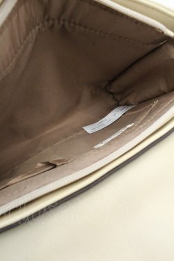 画像3: axes femme / ブックトートバッグ 210×250×65MM ブラウン×アイボリー O-26-02-24-2094-AX-BG-IG-OS