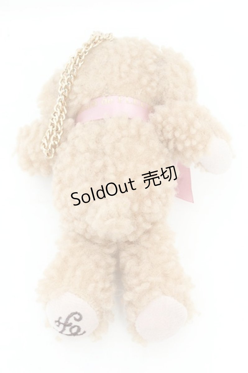 画像2: Maison de FLEUR / プードルチャーム  ブラウン O-26-02-24-2011-LO-ZA-OW-ZT618 (2)