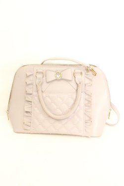 画像1: axes femme POETIQUE / ビジューリボン推し活バッグ  ピンク O-26-02-24-2099-AX-BG-IG-OS