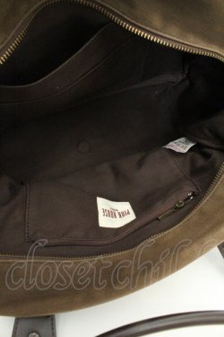 画像3: PINK HOUSE / うさぎ刺繍ボストンバッグ  ブラウン O-26-02-24-2106-LO-BG-IG-OS