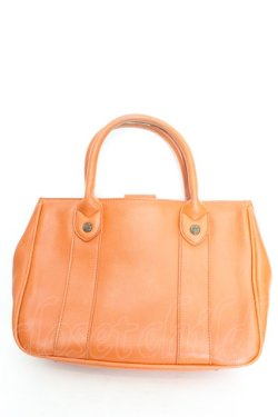 画像2: PINK HOUSE / ロゴ型押し合皮バッグ  ブラウン O-26-02-24-2108-LO-BG-IG-OS