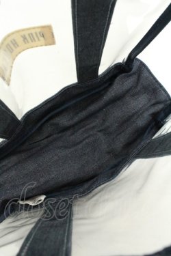 画像3: PINK HOUSE / クリアトートバッグ  クリア×インディゴ O-26-02-24-2109-LO-BG-IG-OS