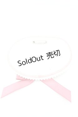 画像2: PINK HOUSE / 幸見うさぎ刺繍ワッペンブローチ  ピンク O-26-02-24-2014-LO-AC-OW-OS