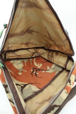 画像3: ALGONQUINS / 迷彩ショルダーバッグ  ブラウン×オレンジ×ベージュ O-26-02-24-2116-AL-BG-IG-OS